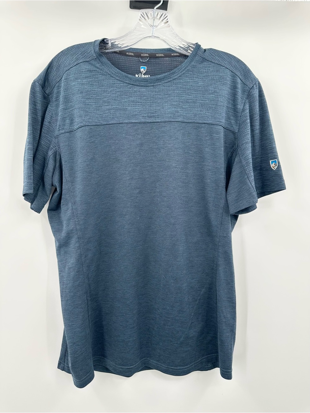 Kuhl Engineered Krew Shirt Blue Men's Size Large